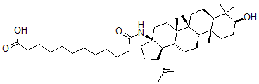 CAS#: 173106-46-2， 11-[[3.beta.-Acetoxy-28-Norlup-20(29)-En-17-Yl]Carbamoyl]Undecanoic Acid
