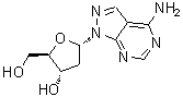 CAS#: 17318-21-7， 1-(2-Deoxy-beta-D-Erythro-Pentofuranosyl)-1H-Pyrazolo[3,4-d]Pyrimidin-4-Amine
