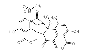 结构式 CAS# 1732-37-2, 杜克拉青霉素