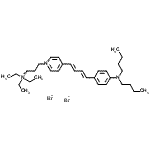 CAS#: 173220-61-6， 4-{(1E,3E)-4-[4-(Dibutylamino)Phenyl]-1,3-Butadien-1-Yl}-1-[3-(Triethylammonio)Propyl]Pyridinium Dibromide