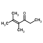 CAS#: 17325-90-5， 4,5-Dimethyl-4-Hexen-3-One