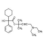 CAS#: 173324-94-2， 5-(Diethylamino)-2-Methyl-3-Pentyn-2-Yl Cyclohexyl(Hydroxy)Phenylacetate