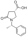 structure of CAS# 173340-19-7, (3S)-5-Oxo-1-[(1S)-1-Phenylethyl]Pyrrolidine-3-Carboxylic acid;(3S)-5-Oxo-1-[(1S)-1-Phenylethyl]-3-Pyrrolidinecarboxylate;(3S)-5-Keto-1-[(1S)-1-Phenylethyl]Pyrrolidine-3-Carboxylate;Zinc00128960