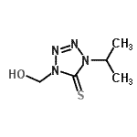 CAS#: 173375-97-8， 1-(Hydroxymethyl)-4-Isopropyl-1,4-Dihydro-5H-Tetrazole-5-Thione