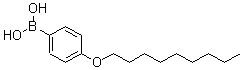 结构式 CAS# 173392-87-5, [4-(壬氧基)苯基]-硼酸
