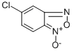 structure of CAS# 17348-69-5, 5-Chloro-2,1,3-Benzoxadiazole 1-Oxide;5-Chloro-1-Oxido-Benzofurazan-1-Ium;Nsc368685;5-Chloro-Beznofurazan Oxide