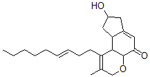 CAS#: 173485-70-6， 8-Hydroxy-2-Methyl-1-[(E)-Non-3-Enyl]-4a,7,8,9,9a,9b-Hexahydro-3H-Cyclopenta[f]Chromen-5-One