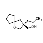 CAS#: 173540-59-5， [(2S)-2-Propyl-1,4-Dioxaspiro[4.4]Non-2-Yl]Methanol