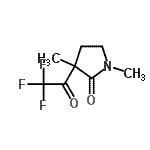 CAS#: 173549-69-4， 1,3-Dimethyl-3-(Trifluoroacetyl)-2-Pyrrolidinone