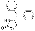 结构式 CAS# 173604-33-6, (4R)-4-(二苯基甲基)-2-恶唑烷酮