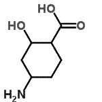 CAS#: 173731-97-0， 4-Amino-2-hydroxycyclohexanecarboxylic acid
