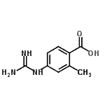 CAS#: 173732-05-3， 4-Carbamimidamido-2-methylbenzoic acid