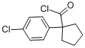 structure of CAS# 17380-62-0, 1-Phenyl-Cyclopentanecarbonylchloride;1-Phenylcyclopentanecarboxylic Acid Chloride;1-Phenylcyclopentane-1-Carbonyl Chloride;Α-Phenylcyclopentanecarbonyl Chloride