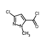 CAS#: 173841-83-3， 3-Chloro-1-Methyl-1H-Pyrazole-5-Carbonyl Chloride