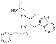 CAS#: 17388-70-4， 2-[[3-(1H-Indol-3-yl)-2-(phenylmethoxycarbonylamino)propanoyl]amino]ethanoic acid