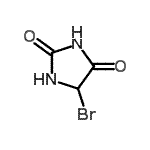 CAS#: 173904-10-4， 5-Bromo-2,4-Imidazolidinedione