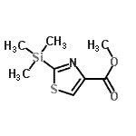 CAS#: 173979-04-9， Methyl 2-(Trimethylsilyl)-1,3-Thiazole-4-Carboxylate