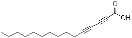 structure of CAS# 174063-99-1, 2,4-Pentadecadiynoic Acid;2,4-PENTADECADIYNOICACID