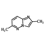 CAS#: 17412-39-4， 2,6-Dimethylimidazo[1,2-b]Pyridazine