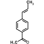 CAS#: 17417-03-7， 1-{4-[(1E)-1-Propen-1-Yl]Phenyl}Ethanone