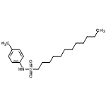 CAS#: 17417-32-2， N-(P-Tolyl)Dodecane-1-Sulfonamide