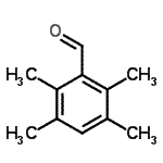 structure of CAS# 17432-37-0, 2,3,5,6-Tetramethylbenzaldehyde;2356-TETRAMETHYLBENZALDEHYDE97;565008_ALDRICH