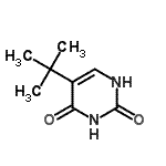 CAS#: 17432-97-2， 5-(2-Methyl-2-Propanyl)-2,4(1H,3H)-Pyrimidinedione