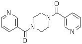 CAS#: 17433-19-1， 1,4-Dinicotinoylpiperazine