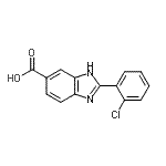 CAS#: 174422-13-0， 2-(2-Chlorophenyl)-1H-Benzimidazole-6-Carboxylic Acid