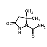 CAS#: 174470-58-7， 5,5-Dimethyl-3-Oxo-1-Pyrazolidinecarboxamide