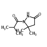 CAS#: 174470-68-9， 1-Isobutyryl-5,5-Dimethyl-3-Pyrazolidinone