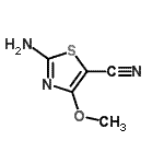 CAS#: 174562-15-3， 2-Amino-4-Methoxy-1,3-Thiazole-5-Carbonitrile