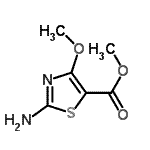 CAS#: 174562-25-5， Methyl 2-Amino-4-Methoxy-1,3-Thiazole-5-Carboxylate