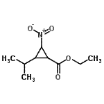 CAS 登录号：174574-80-2， 乙基2-异丙基-3-硝基环丙烷羧酸酯