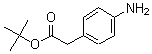 structure of CAS# 174579-31-8, Tert-Butyl 4-Aminophenylacetate;Tert-Butyl 2-(4-Aminophenyl)Acetate