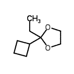 CAS#: 174681-74-4， 2-Cyclobutyl-2-Ethyl-1,3-Dioxolane