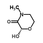 CAS#: 174746-93-1， (2S)-2-Hydroxy-4-Methyl-3-Morpholinone