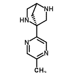 CAS#: 174823-41-7， (1S)-1-(5-Methyl-2-Pyrazinyl)-2,5-Diazabicyclo[2.2.1]Heptane