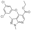 CAS#: 174842-36-5， 4-(3,5-Dichlorophenoxy)-1,3-Dimethyl-1H-Pyrazolo[3,4-b]Pyridine-5-carboxylic Acid Ethyl Ester