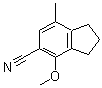 CAS#: 175136-10-4， 2,3-Dihydro-4-Methoxy-7-Methyl-1H-Indene-5-Carbonitrile