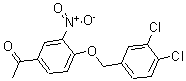 CAS 登录号：175136-25-1， 1-[4-[(3,4-二氯苯基)甲氧基]-3-硝基苯基]-乙酮