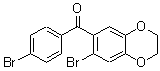 CAS#: 175136-40-0， (7-Bromo-2,3-Dihydro-1,4-Benzodioxin-6-Yl)(4-Bromophenyl)-Methanone