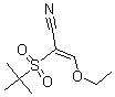 CAS#: 175201-67-9， 2-[(1,1-Dimethylethyl)Sulfonyl]-3-Ethoxy-2-Propenenitrile