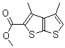 CAS#: 175202-66-1， 3,4-Dimethyl-Thieno[2,3-b]Thiophene-2-carboxylic Acid Methyl Ester