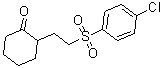 CAS 登录号：175202-99-0， 2-[2-[(4-氯苯基)磺酰基]乙基]-环己酮