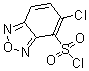 structure of CAS# 175203-78-8, 5-Chloro-2,1,3-Benzoxadiazole-4-Sulfonylchloride;FLC  5-Chloro-2,1,3-Benzoxadiazole-4-Sulfonyl  Chloride;2,1,3-Benzoxadiazole-4-Sulfonyl Chloride, 5-Chloro-;5-CHLORO-2,1,3-BENZOXADIAZOLE-4-SULFONYL CHLORIDE
