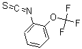 结构式 CAS# 175205-33-1, 1-异硫氰酸基-2-(三氟甲氧基)-苯
