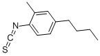 structure of CAS# 175205-37-5, 4-Butyl-1-Isothiocyanato-2-Methylbenzene;4-Butyl-1-Isothiocyanato-2-Methyl-Benzene;Zinc02565037