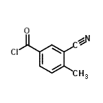 CAS#: 175215-03-9， 3-Cyano-4-Methylbenzoyl Chloride