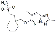 CAS#: 175215-31-3， 2-[1-[(2,7-Dimethyl-[1,2,4]Triazolo[5,1-f]Pyridazin-6-Yl)Oxymethyl]Cyclohexyl]Ethanesulfonamide